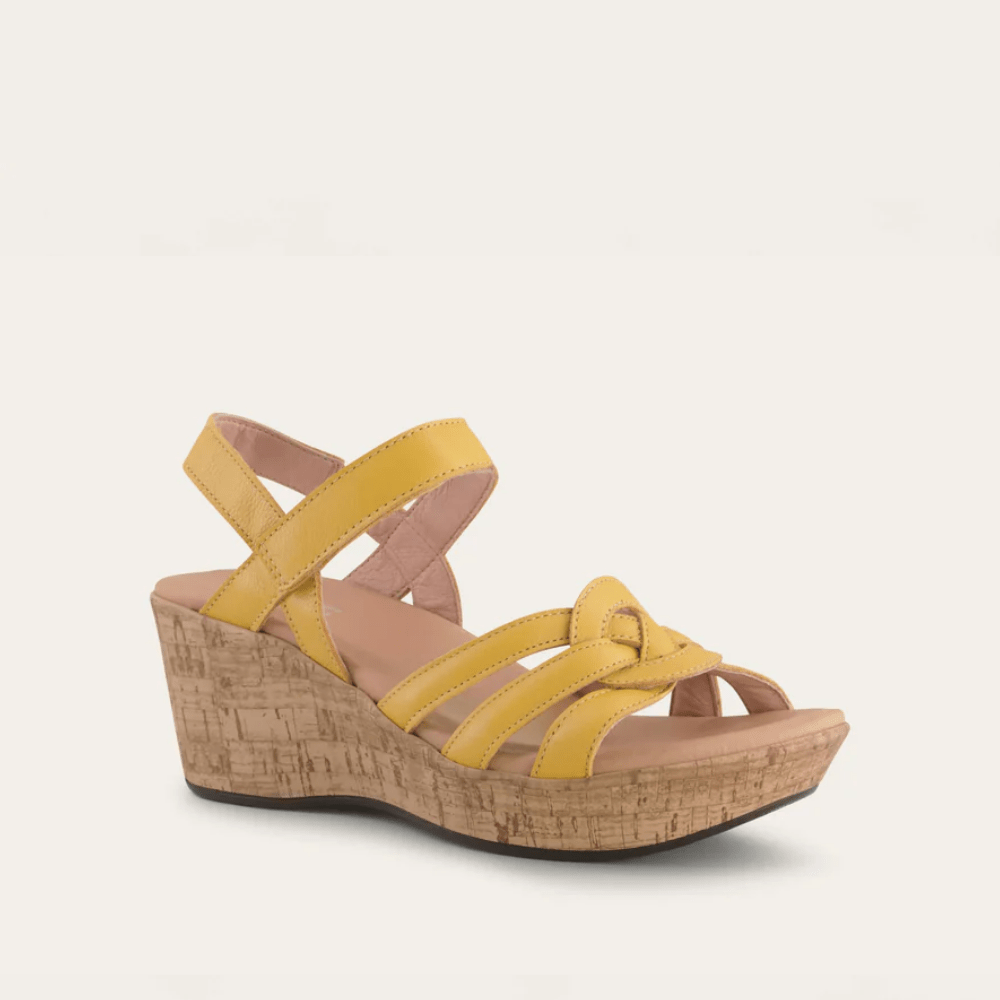 NAOT Tropical Sandal - Marigold Leather - Juli's Wearable Art