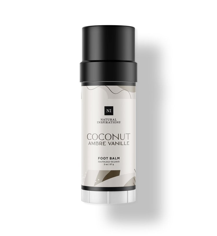 Natural Inspirations Coconut Ambre Vanille Foot Balm