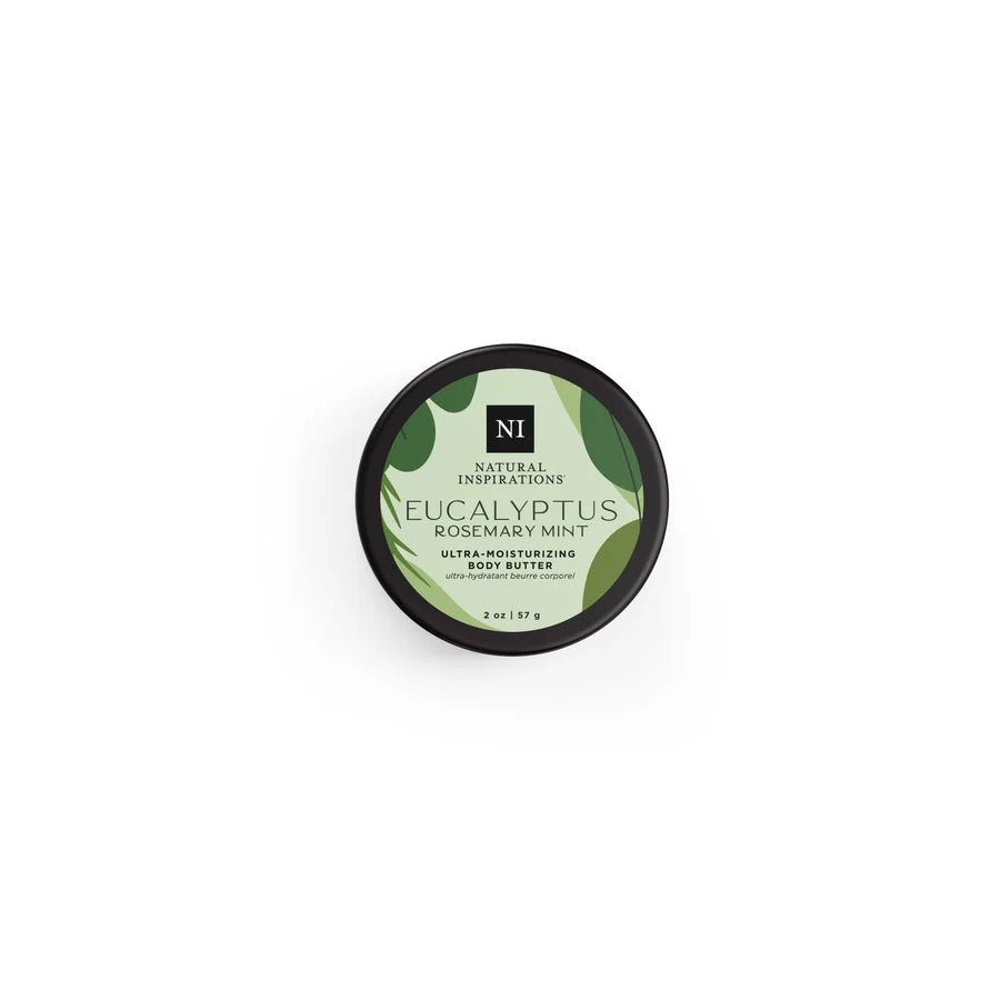 Natural Inspirations Eucalyptus Rosemary Mint Ultra - Moisturizing Mini Body Butter - Juli's Wearable Art
