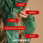 Natural Inspirations Ho Ho Glow – Eucalyptus Mint Mini Hand Crème - Juli's Wearable Art