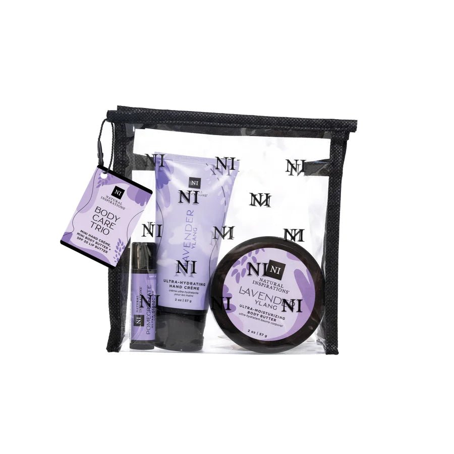 Natural Inspirations Lavender Ylang Body Care Trio