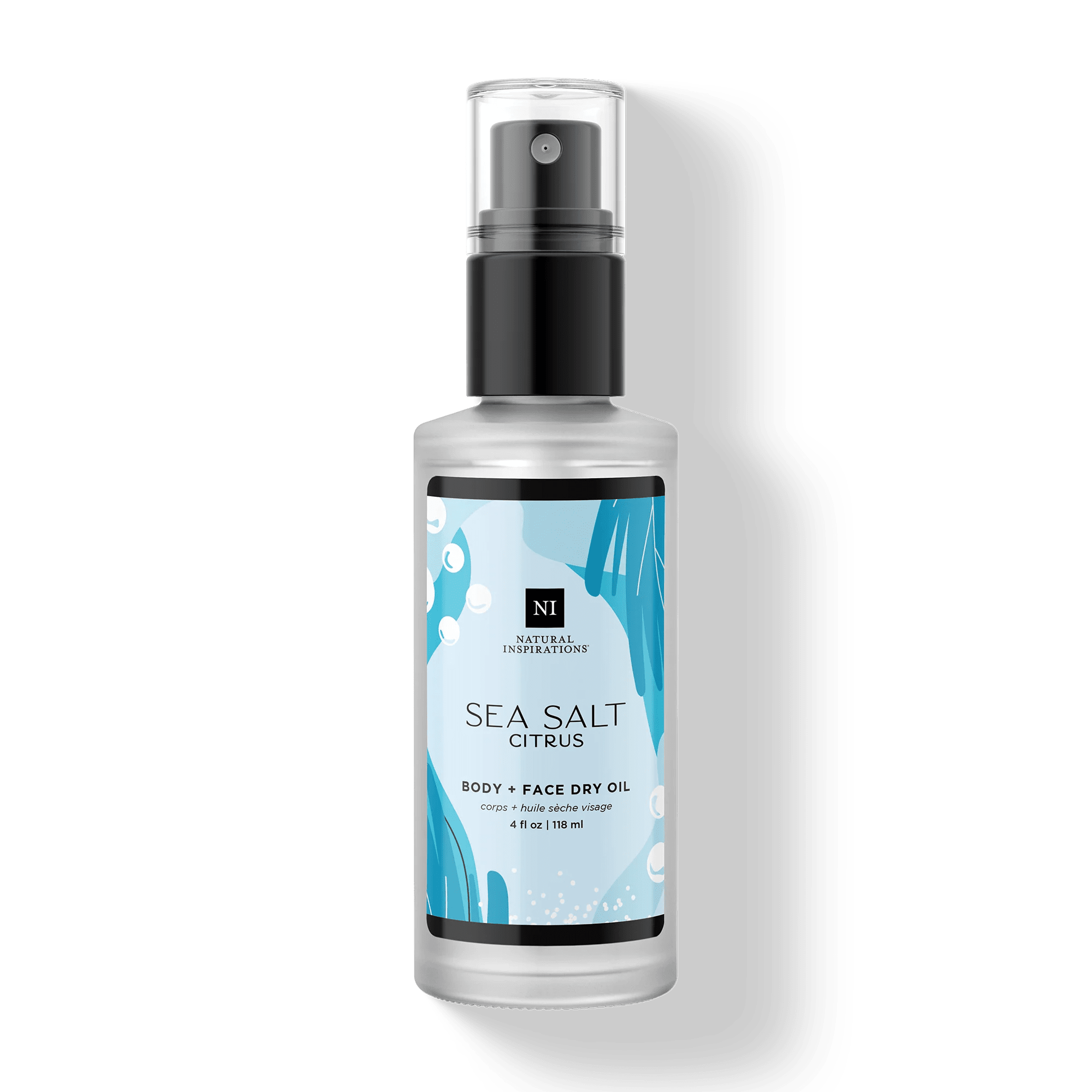Natural Inspirations Sea Salt Citrus Body + Face Dry Oil