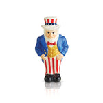 Nora Fleming "All America" Uncle Sam Mini - Juli's Wearable Art