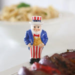 Nora Fleming "All America" Uncle Sam Mini - Juli's Wearable Art