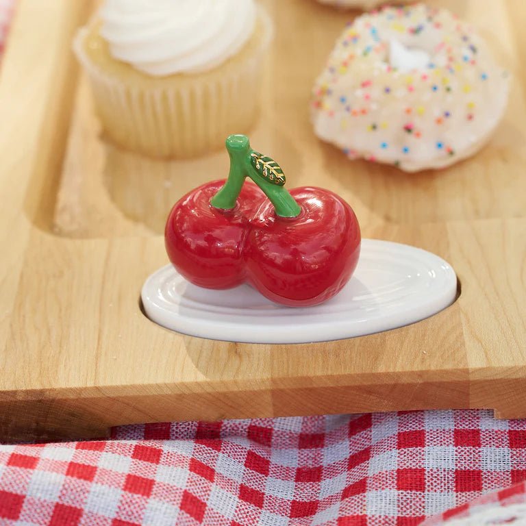Nora Fleming Cheery Cherries" Mini