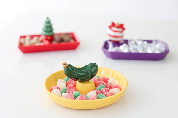 Nora Fleming "Christmas Pickle" Mini - Juli's Wearable Art