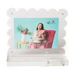 Nora Fleming Clearly a - nora - ble Scalloped Acrylic Frame - Juli's Wearable Art
