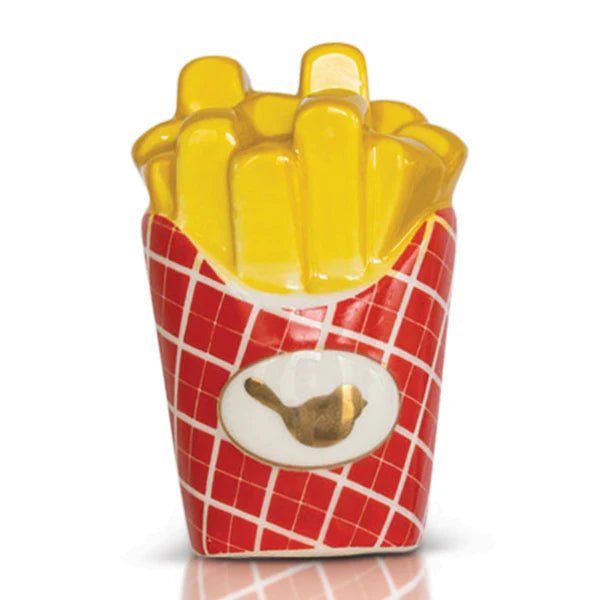 Nora Fleming "Happy Fry Day!" French Fries Mini - Juli's Wearable Art