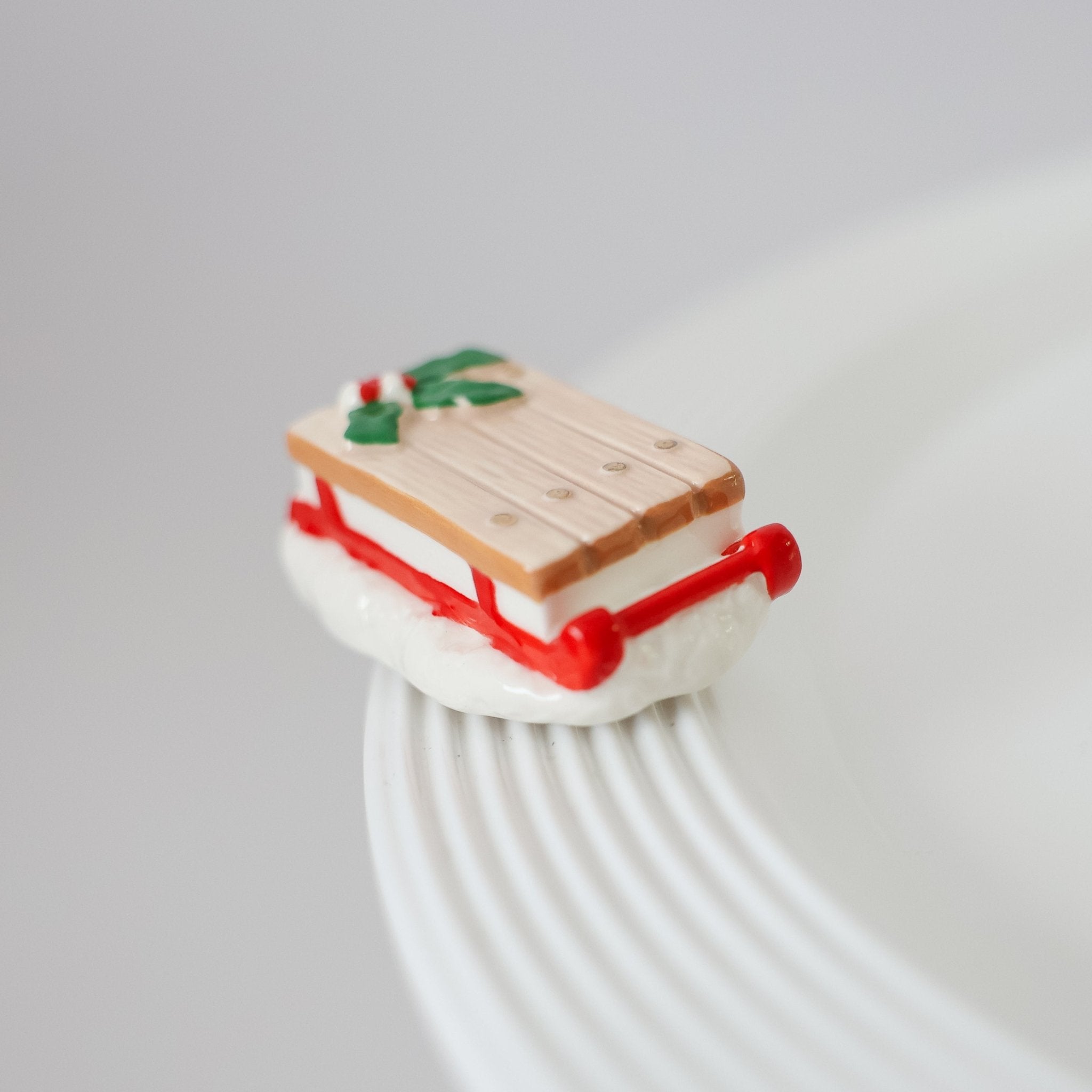Nora Fleming "Ho Ho Whoa!" Sled Mini - Juli's Wearable Art