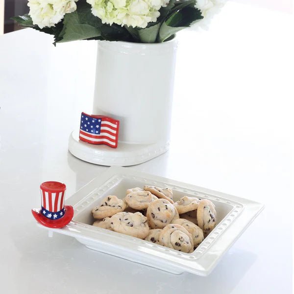 Nora Fleming "Home of the Free" Uncle Sam Mini - Juli's Wearable Art
