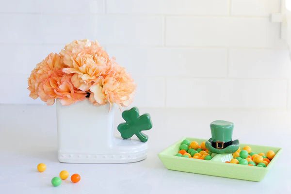 Nora Fleming "Luck of the Irish" Shamrock Mini - Juli's Wearable Art