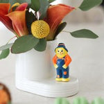 Nora Fleming Pinstripes Cutie Container Round - Juli's Wearable Art