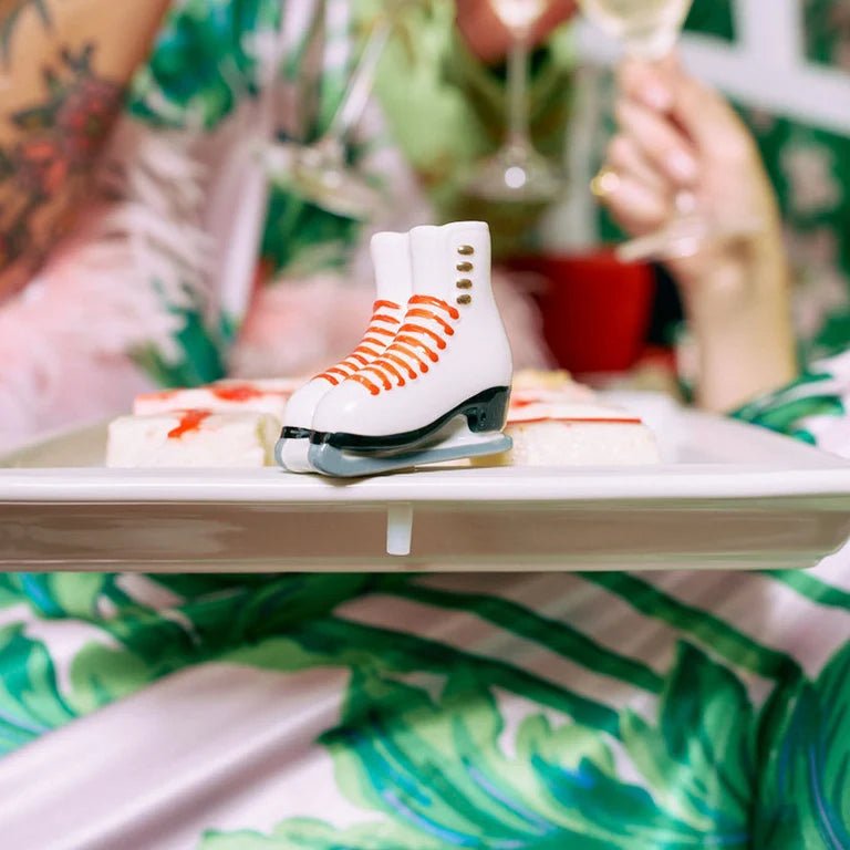 Nora Fleming Rink Ready Mini | Ice Skates - Juli's Wearable Art