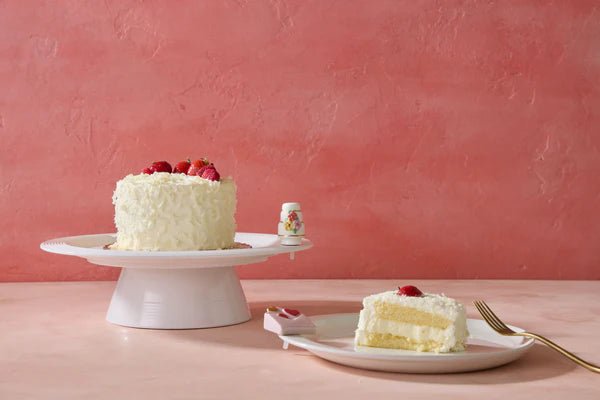 Nora Fleming Slice of Forever Wedding Cake Mini - Juli's Wearable Art