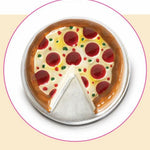 Nora Fleming "Slice, Slice Baby" Pizza Mini - Juli's Wearable Art