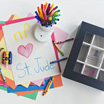 Nora Fleming St Jude "Color Me Happy" Crayon Mini - Juli's Wearable Art