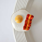 Nora Fleming Wakey Wakey Mini - Eggs & Bacon - Juli's Wearable Art