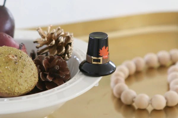 Nora Fleming "We Gather Together" Pilgrim Hat Mini