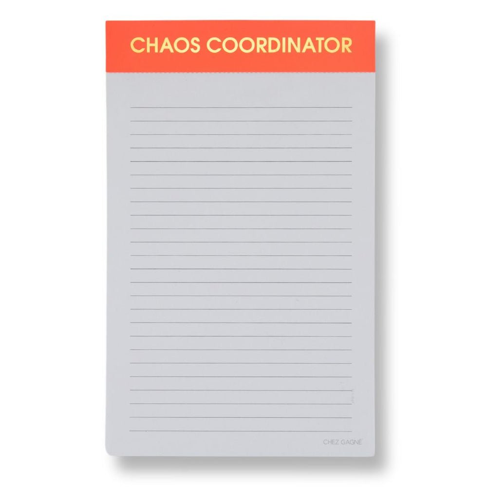 Notepad | Chaos Coordinator - Juli's Wearable Art