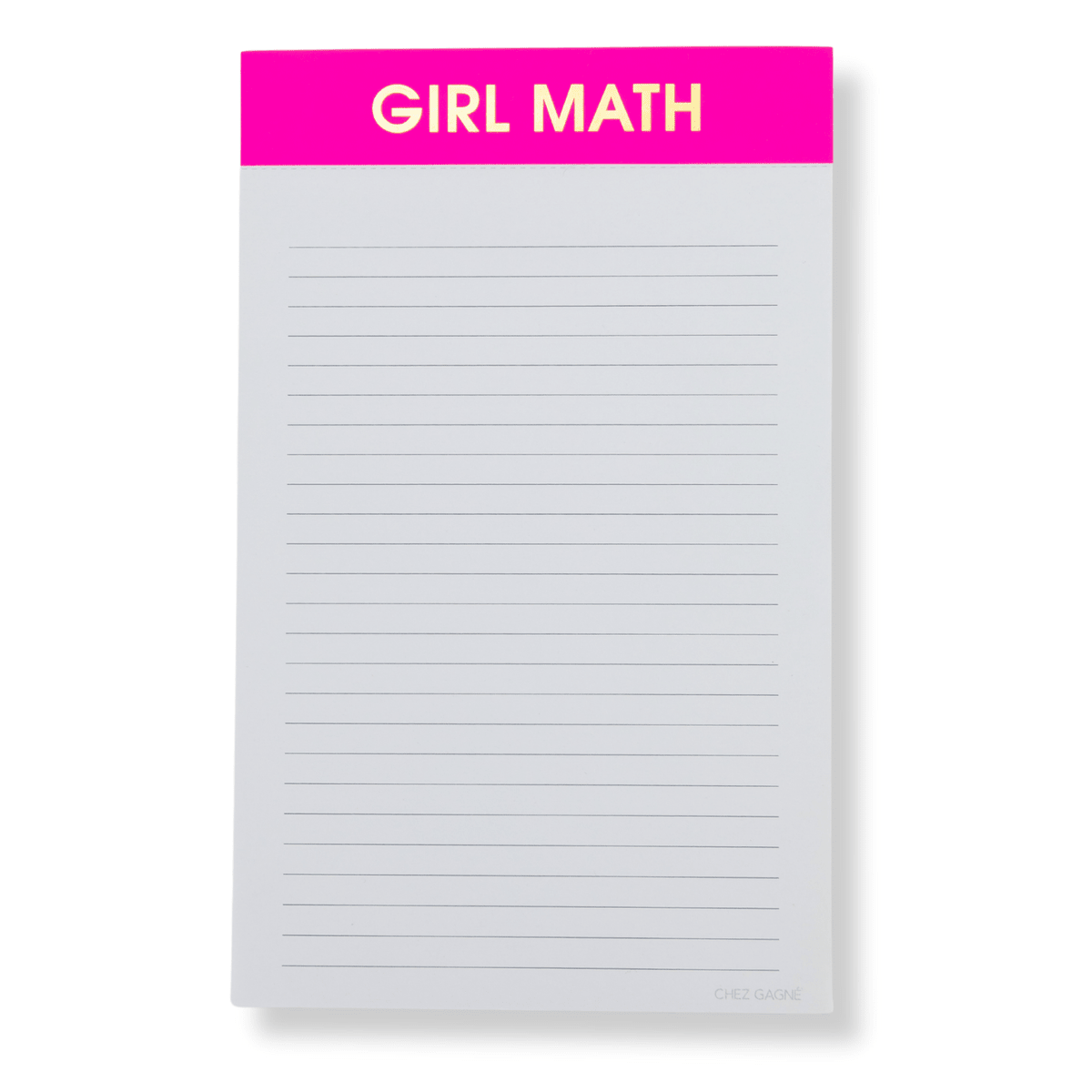Notepad | Girl Math - Juli's Wearable Art
