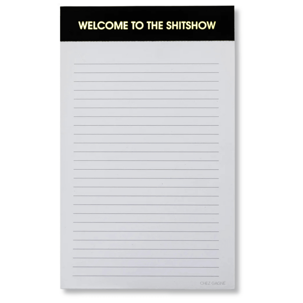 Notepad | Welcome to the Shitshow - Juli's Wearable Art