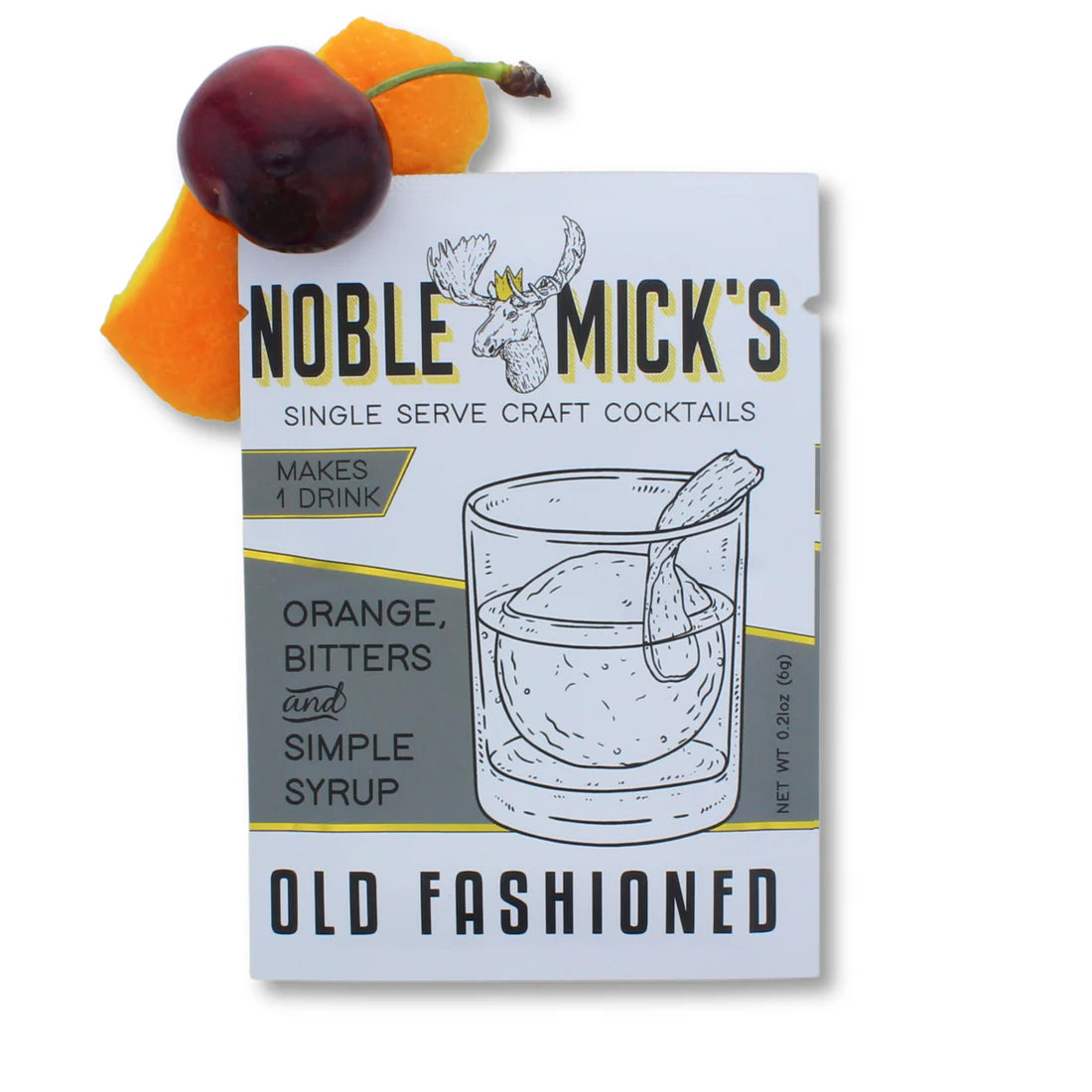 "Craft Your Cocktail" - Single Serve Craft Cocktail Mix - Old Fashioned