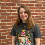 Oh Holy Night Christmas Nativity Graphic Tee - Juli's Wearable Art