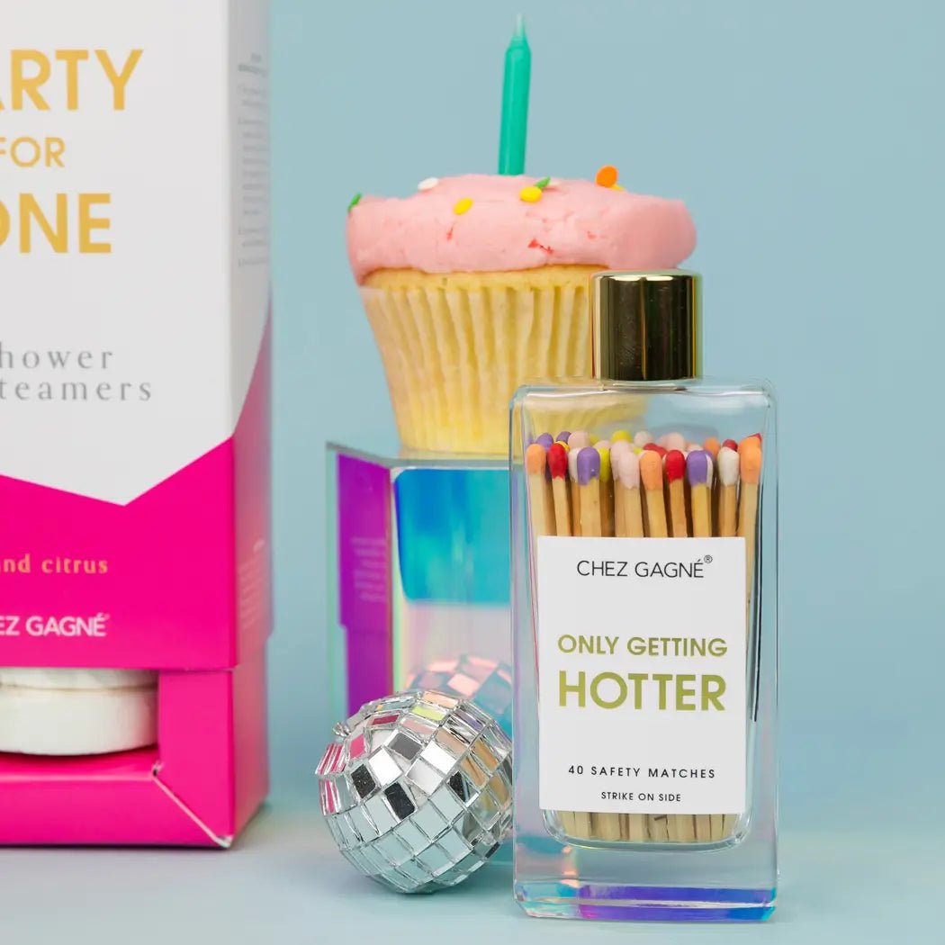 Only Getting Hotter | Rainbow Matches in Glass Bottle