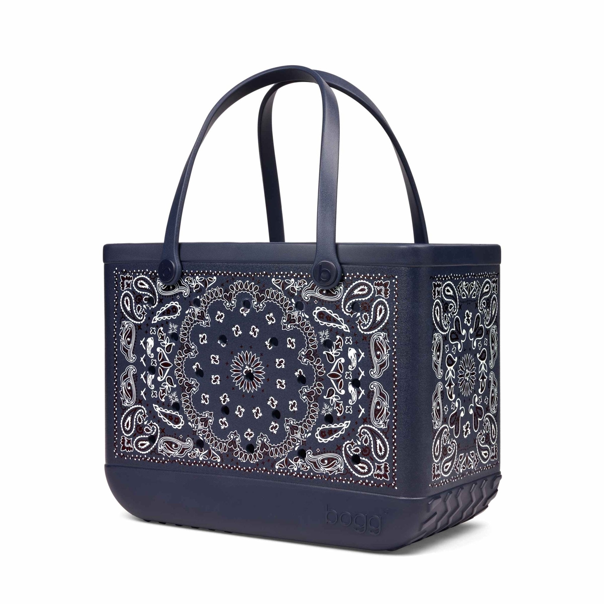 Original Bandana Bogg® Bag | NAVY Me Crazy - Juli's Wearable Art