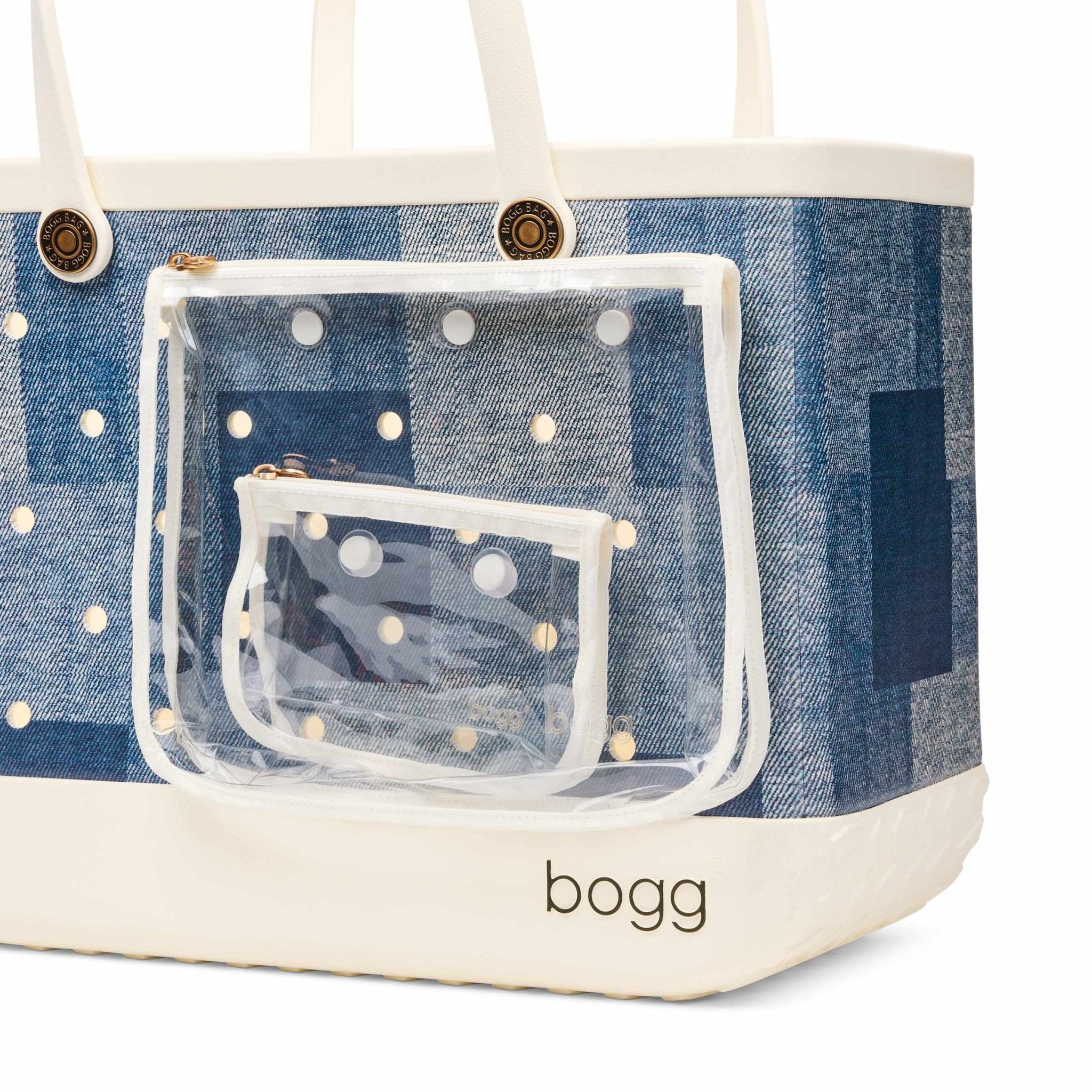 Original Bogg® Bag | Blue Jean | Denim + Coconut - Juli's Wearable Art