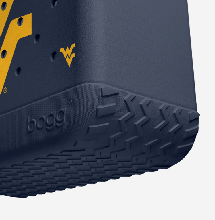 Original Bogg® Bag Collegiate Sports Edition - West Virginia University - Juli's Wearable Art