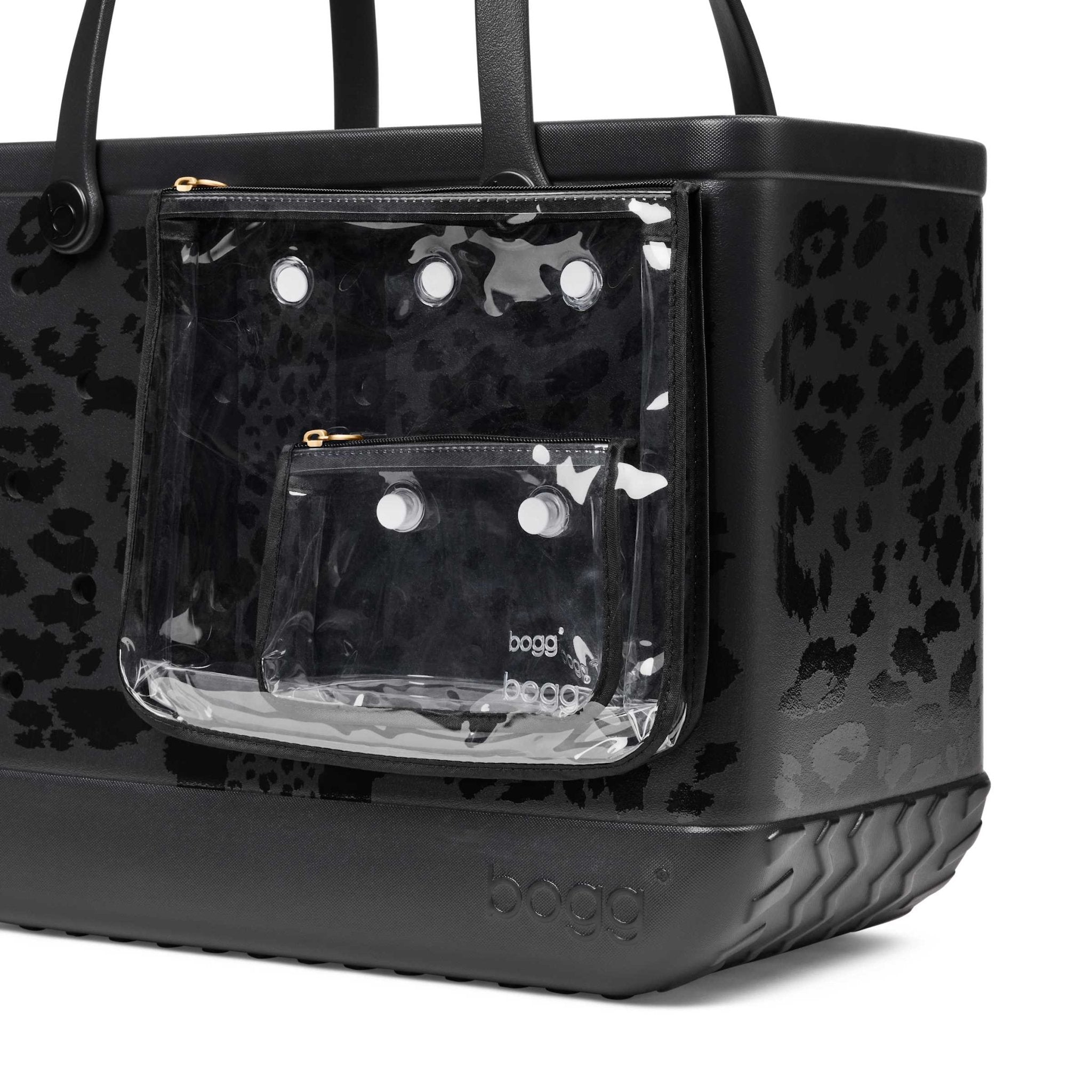 Original Bogg® Bag | Leopard Luxe | Black Onyx - Juli's Wearable Art