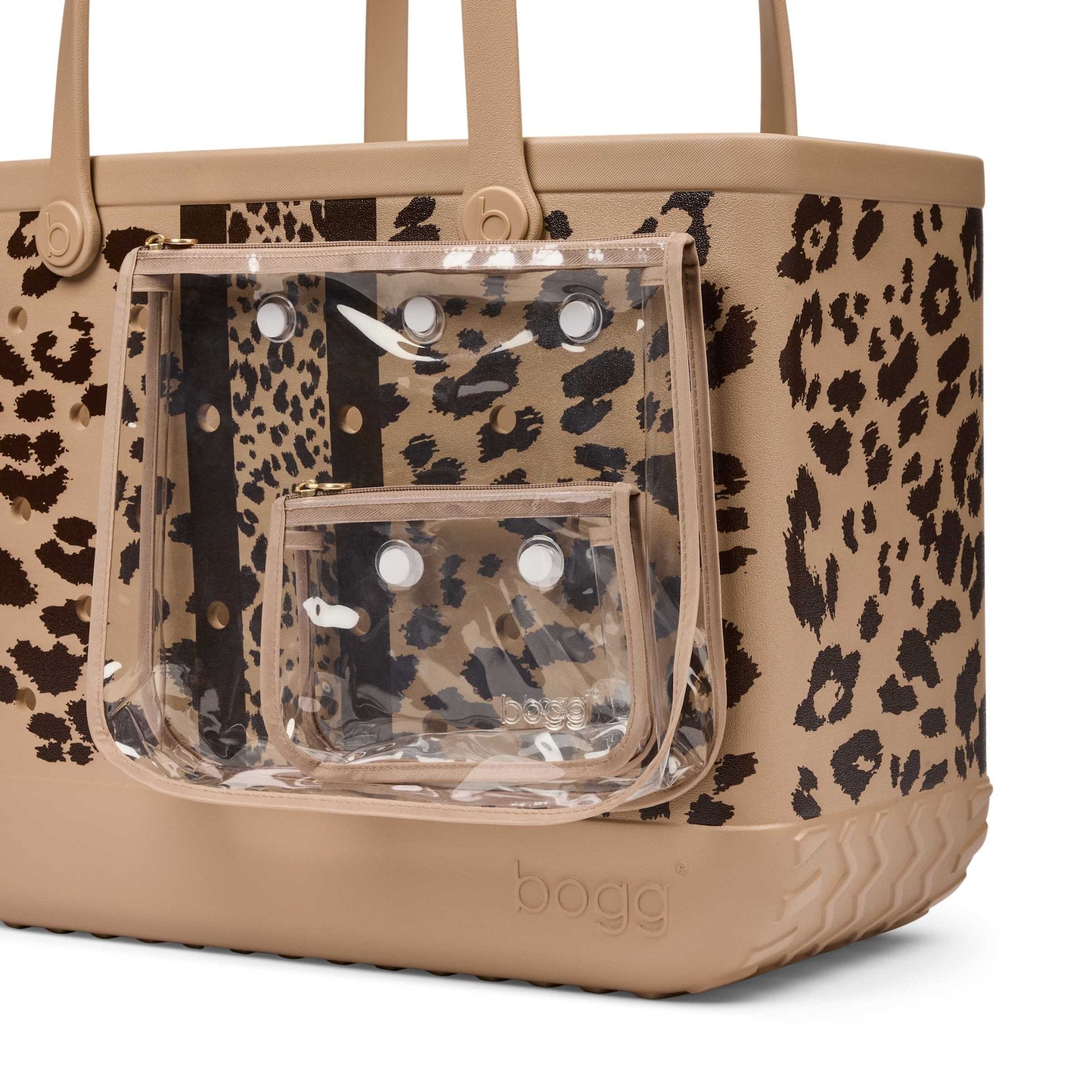 Original Bogg® Bag | Leopard Luxe | Camel + Hot Cocoa - Juli's Wearable Art