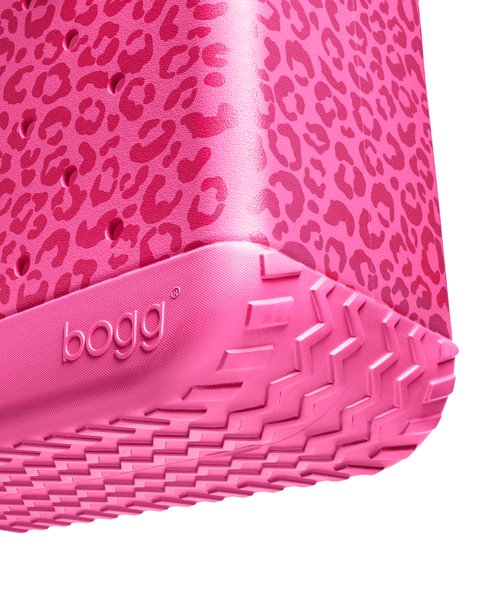 Original Bogg Bag - PURR - FECTLY PINK LEOPARD - Juli's Wearable Art