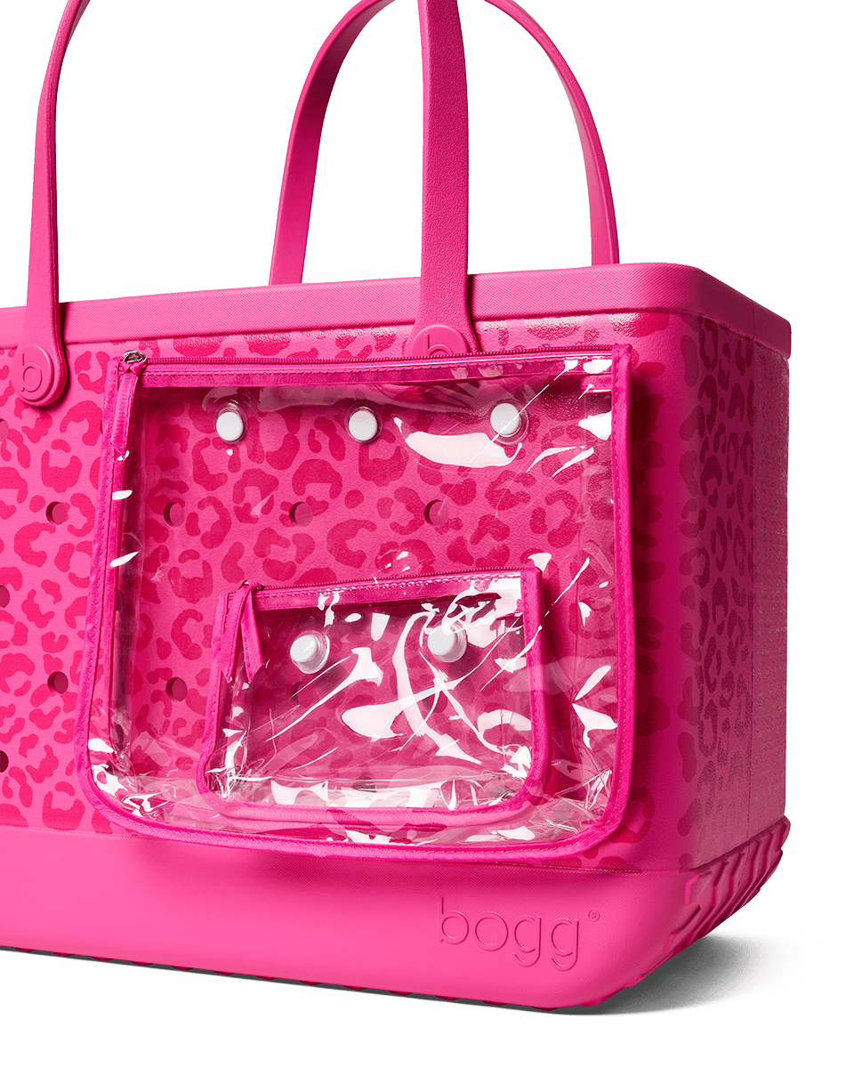 Original Bogg Bag - PURR - FECTLY PINK LEOPARD - Juli's Wearable Art