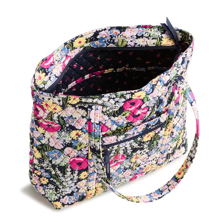 Original Vera Tote | Premium Cotton | Poppy Fields - Juli's Wearable Art