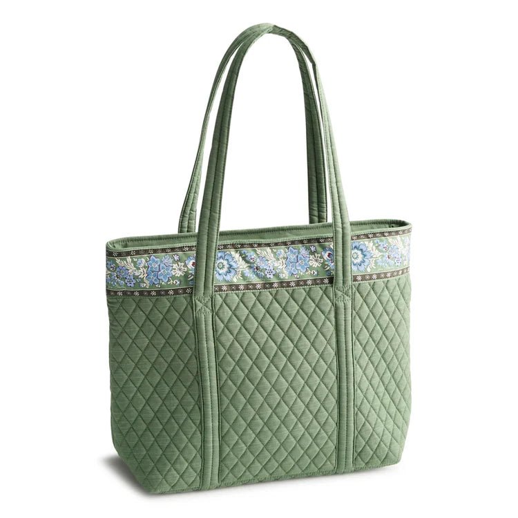 Original Vera Tote | Premium Cotton | Vineyard Green Chambray - Juli's Wearable Art
