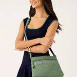 Original Zip Hipster | Premium Cotton | Vineyard Green Chambray - Juli's Wearable Art