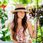 Paloma Sun Hat - Camel - Juli's Wearable Art