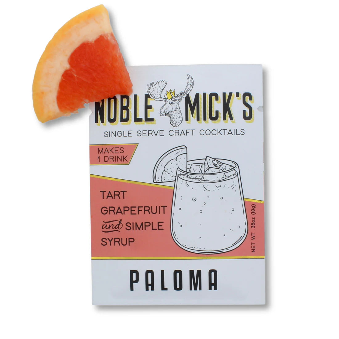 "Craft Your Cocktail" - Single Serve Craft Cocktail Mix - Paloma