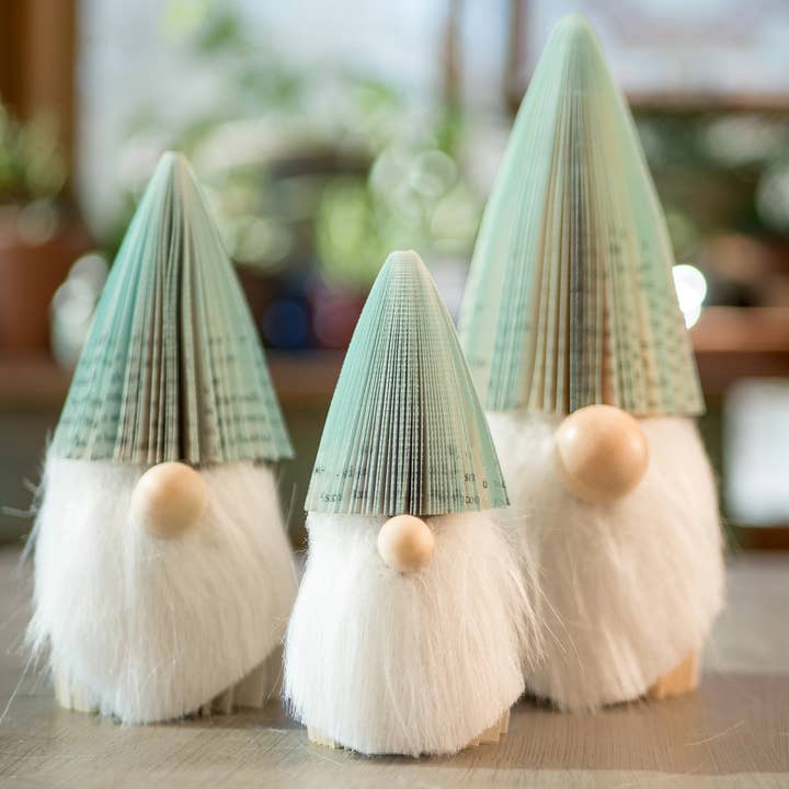 Paper - Sculpted Book Gnomes - Juli's Wearable Art
