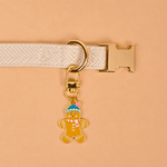 Pawfect Collar Charm | Gingerbread - Juli's Wearable Art
