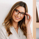 Peepers Blue Light Readers | Birdie | Blue Quartz Colorblock - Juli's Wearable Art