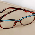 Peepers Blue Light Readers | Dante | Tortoise Horn - Juli's Wearable Art