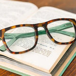 Peepers Blue Light Readers | Hall | Tortoise + Green - Juli's Wearable Art