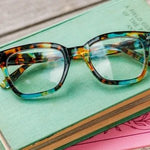 Peepers Buzzworthy Blue Light Readers | Progressives | Blue Quartz - Juli's Wearable Art