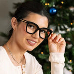 Peepers Fanfare Blue Light Readers - Black - Juli's Wearable Art