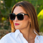 Peepers Frenchy Reader Sunglasses | Green + Leopard Tortoise - Juli's Wearable Art