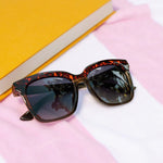Peepers Frenchy Reader Sunglasses | Green + Leopard Tortoise - Juli's Wearable Art