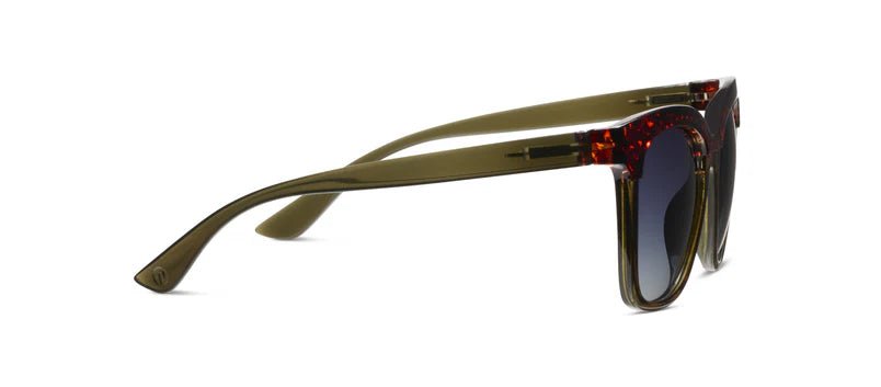 Peepers Frenchy Reader Sunglasses | Green + Leopard Tortoise - Juli's Wearable Art
